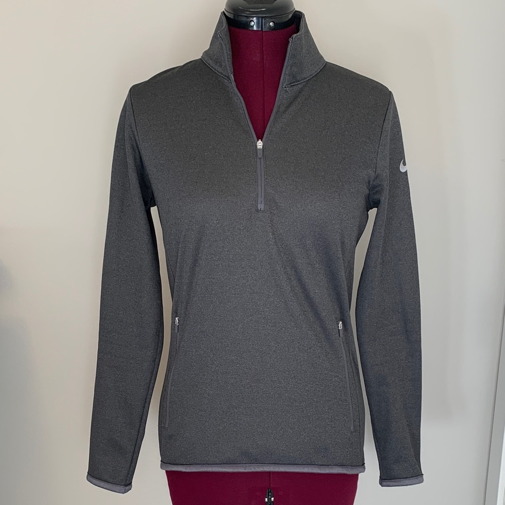 Nike Golf Charcoal Quarter-Zip Top